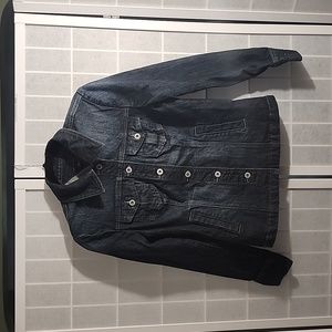 Tommy Hilfiger Women Blue Jean Jacket Size Medium